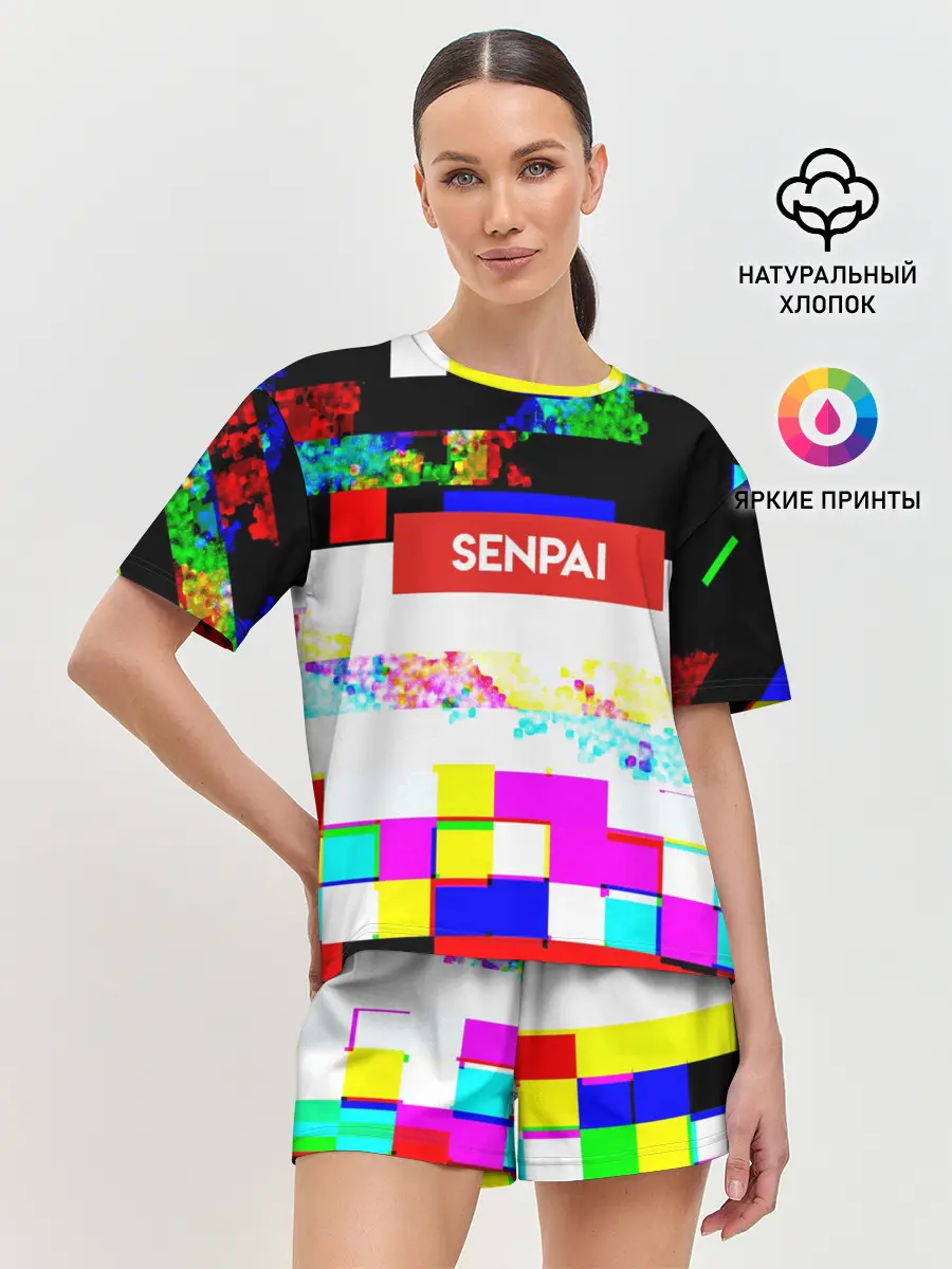 Женская пижама с шортами / SENPAI