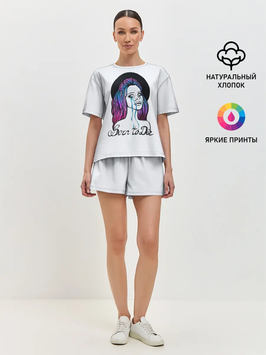 Женская пижама с шортами / Born To Die