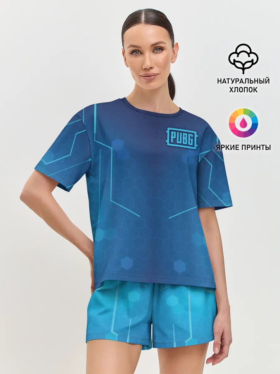 Женская пижама с шортами / PUBG Guard Light