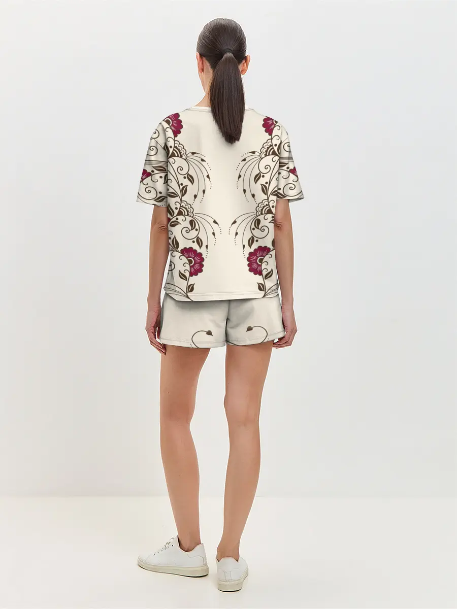 Женская пижама с шортами / BTS