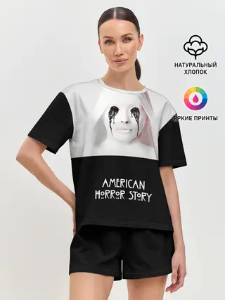 Женская пижама с шортами / American Horror Story