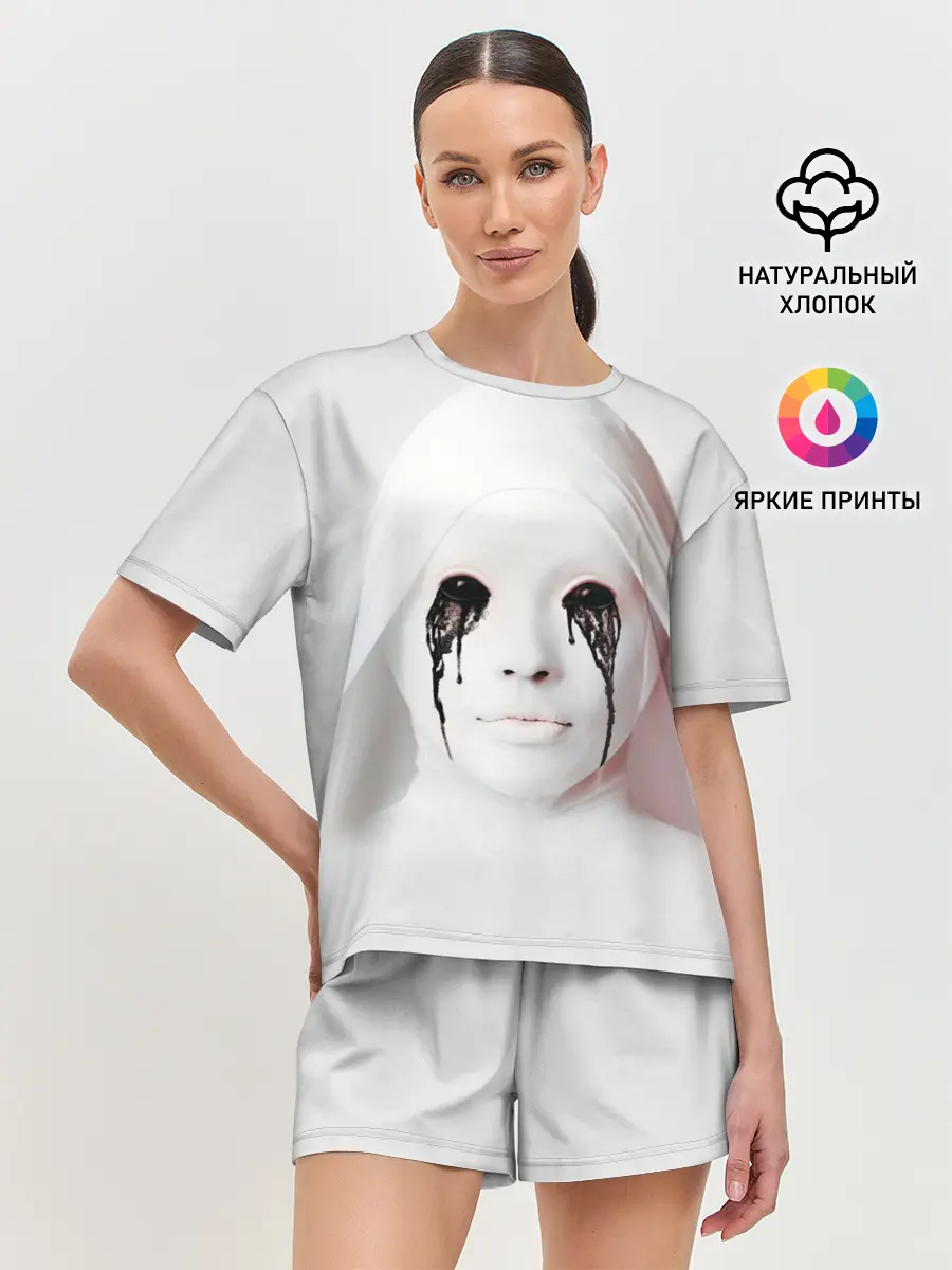 Женская пижама с шортами / American Horror Story