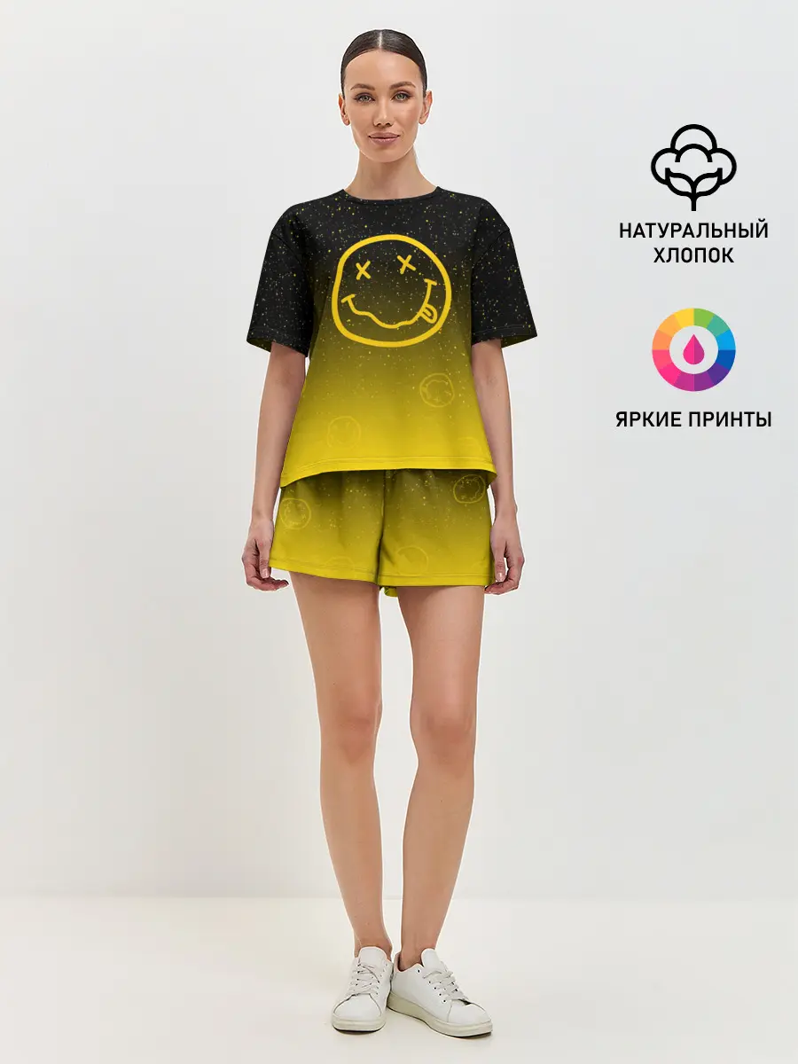 Женская пижама с шортами / NIRVANA SPACE