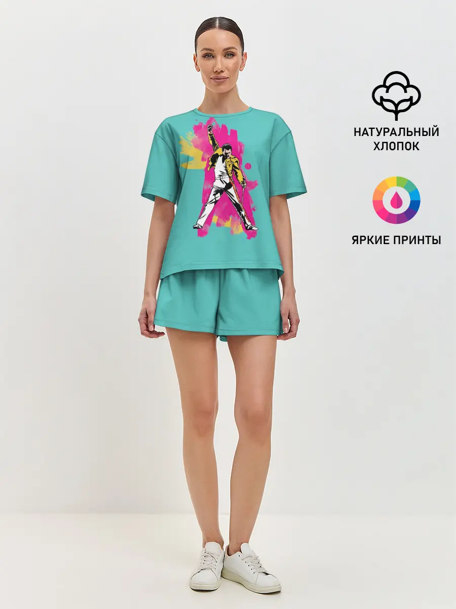 Женская пижама с шортами / Freddi_