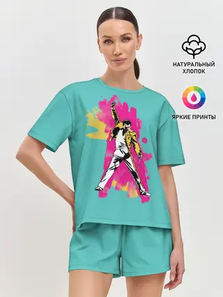 Женская пижама с шортами / Freddi_