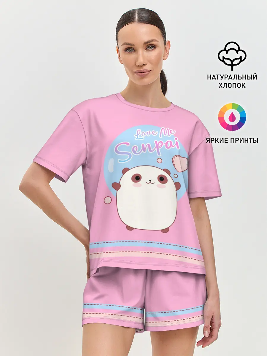 Женская пижама с шортами / Love me