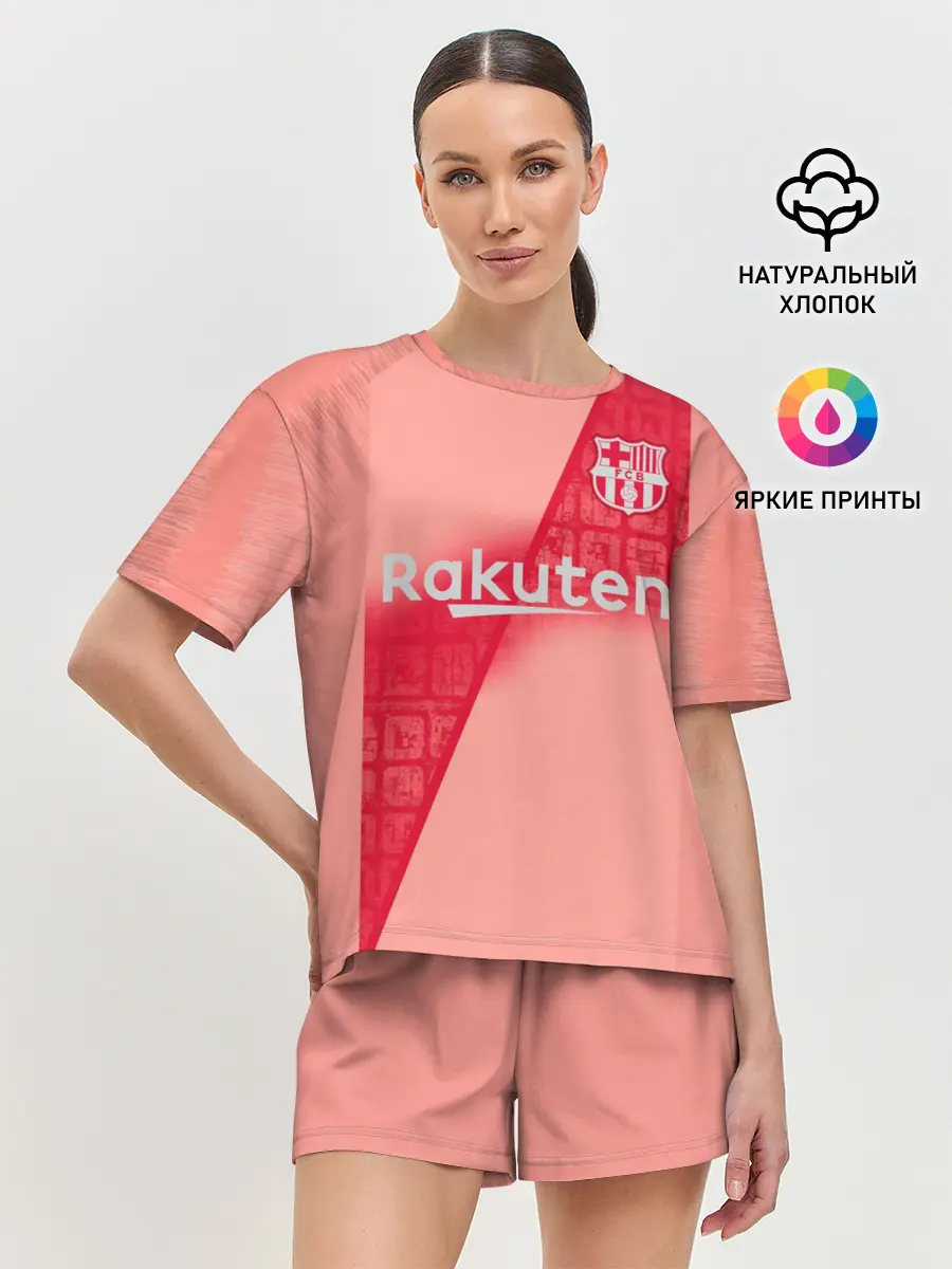 Женская пижама с шортами / Messi alternative 18-19