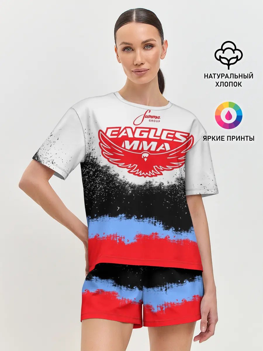Женская пижама с шортами / Eagles MMA