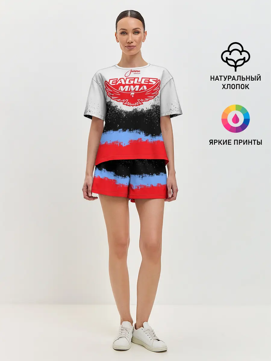 Женская пижама с шортами / Eagles MMA