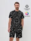 Мужской костюм с шортами / ETHEREUM / ЭФИРИУМ / ЭФИР
