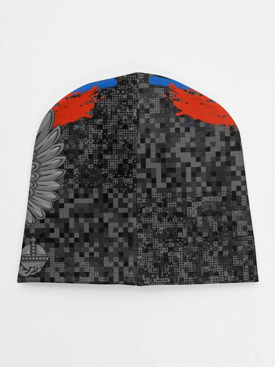 Детская шапка / Двуглавый орел. Камуфляж