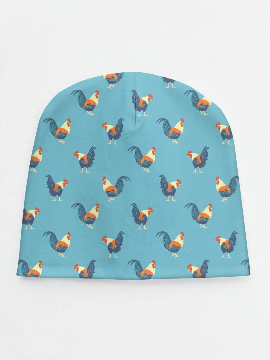 Детская шапка / Петушки паттерн