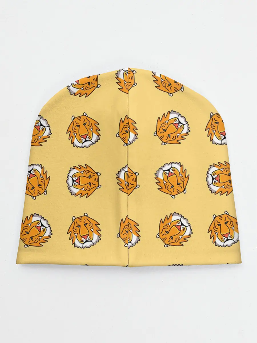 Детская шапка / Тигры паттерн