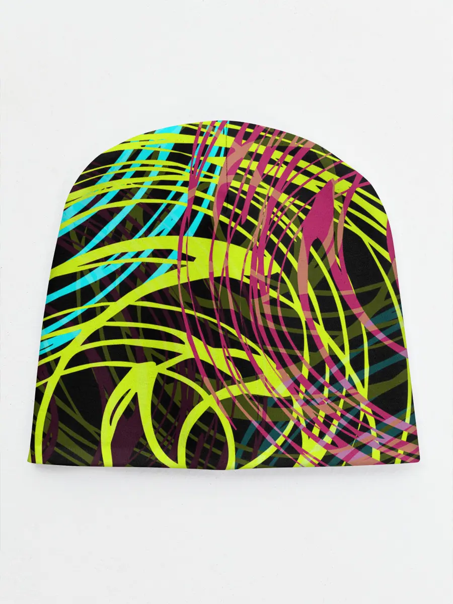 Детская шапка / Разноцветные спирали