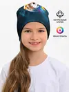 Детская шапка / Котик Космонавт