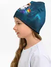 Детская шапка / Котик Космонавт