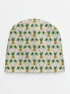 Детская шапка / Узор ретро Ананасы
