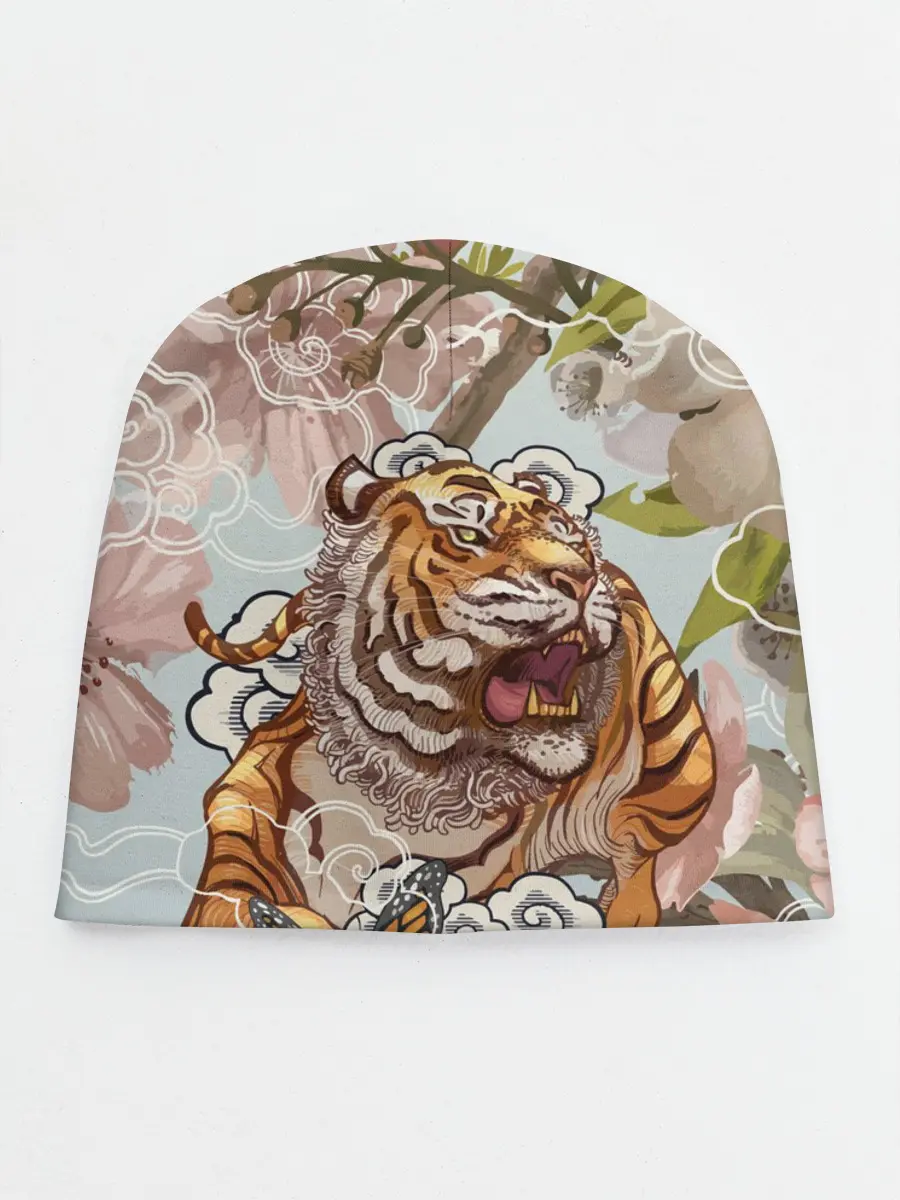 Детская шапка / Тигр в облаках