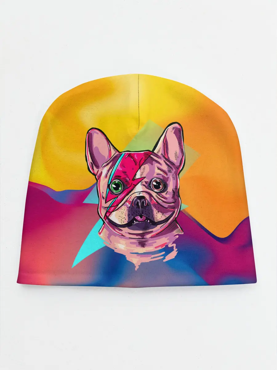 Детская шапка / Собака с молнией