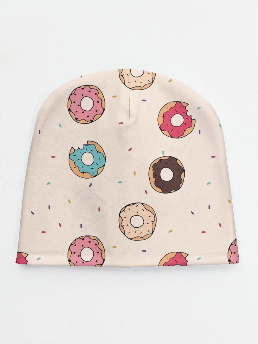 Детская шапка / Кусанные пончики