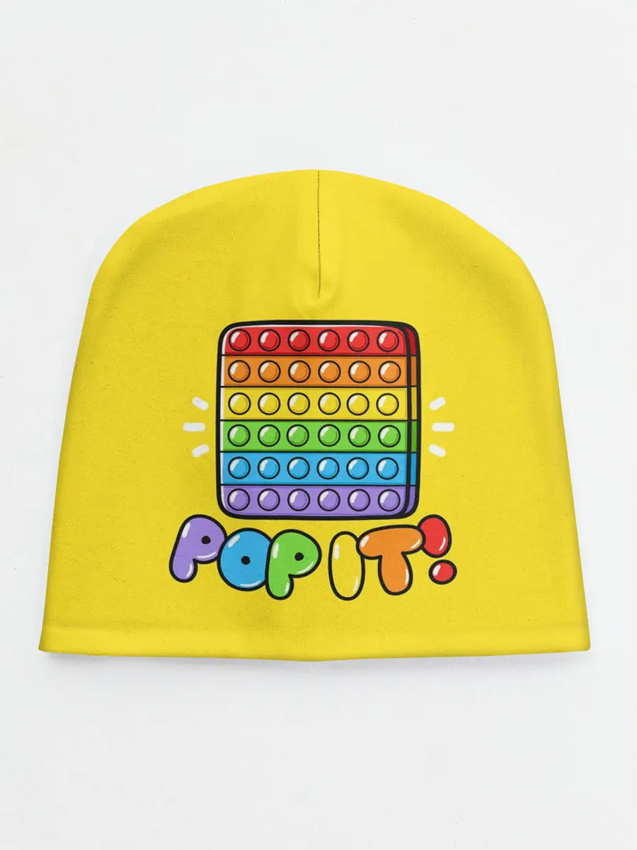 Детская шапка / POP IT ИГРУШКА