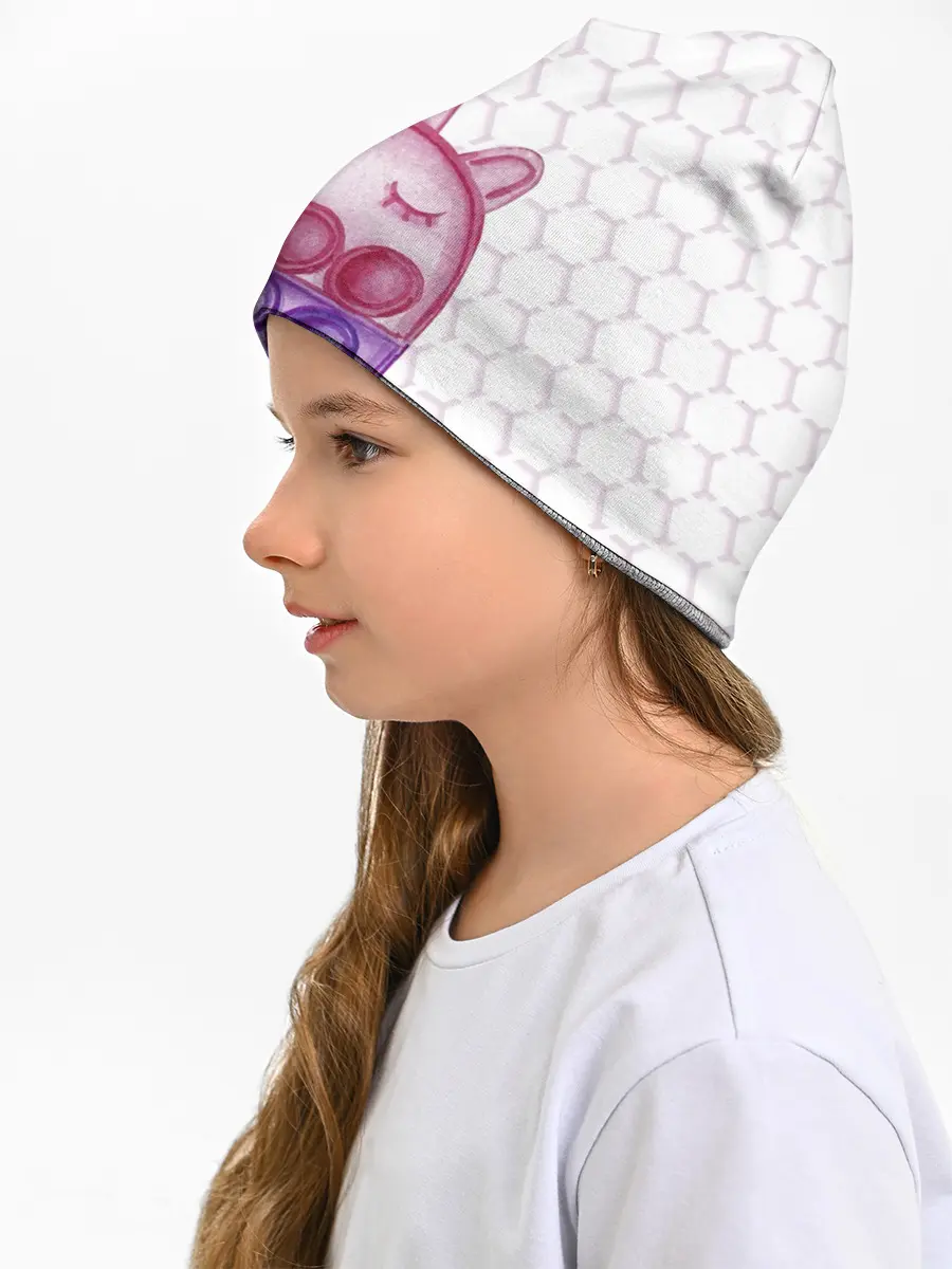 Детская шапка / POP IT ЕДИНОРОГ | ПОП ИТ