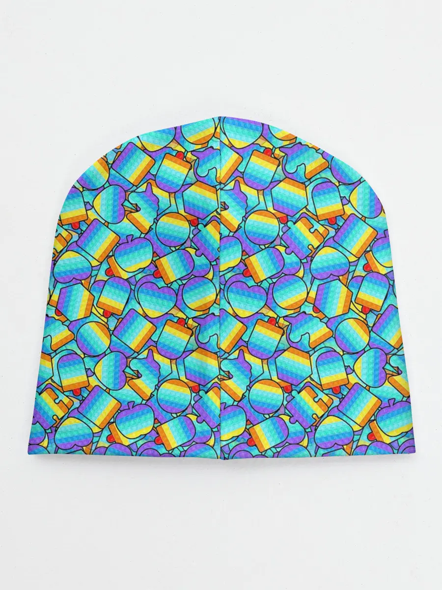 Детская шапка / POP IT MIX | ПОП ИТ