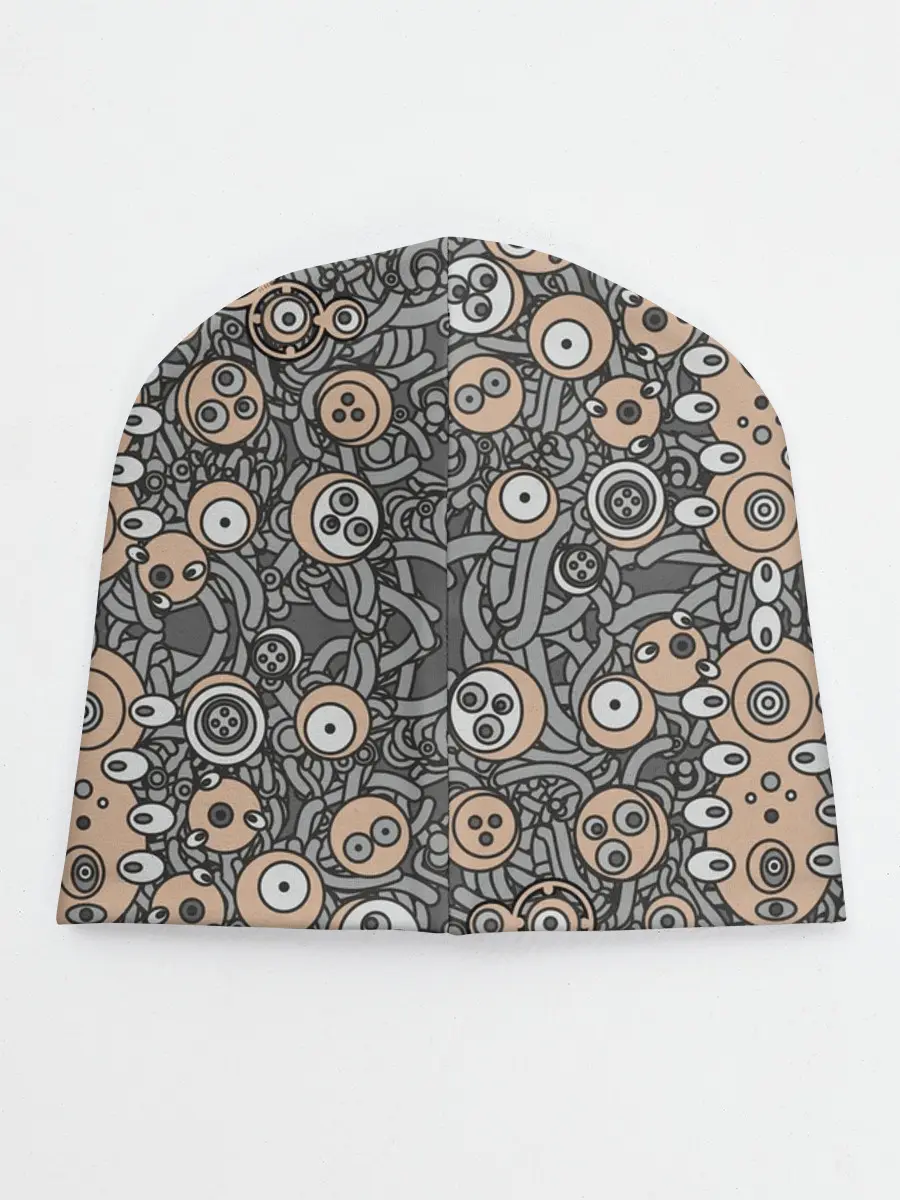 Детская шапка / психоделика киберпанк