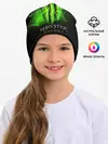 Детская шапка / MONSTER ENERGY NEON | НЕОН