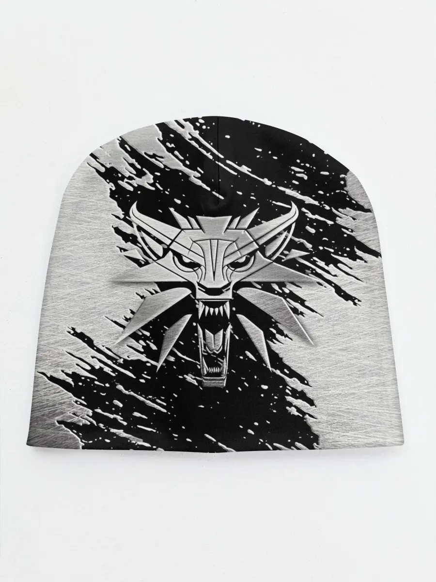 Детская шапка / THE WITCHER LOGO STEEL