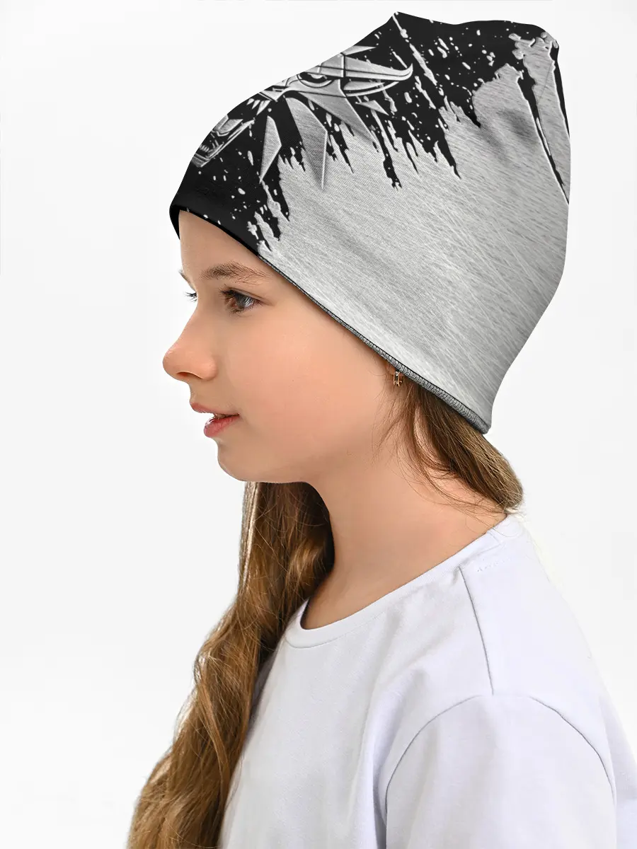 Детская шапка / THE WITCHER LOGO STEEL