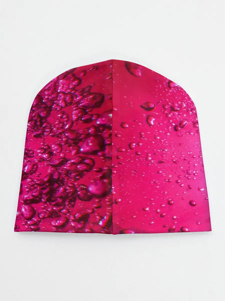 Детская шапка / Розовые Пузырьки