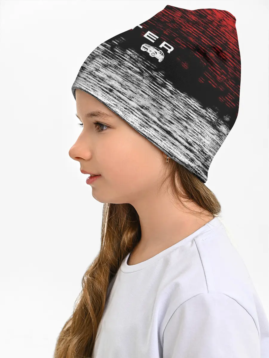 Детская шапка / Renault Duster | полосы гранж