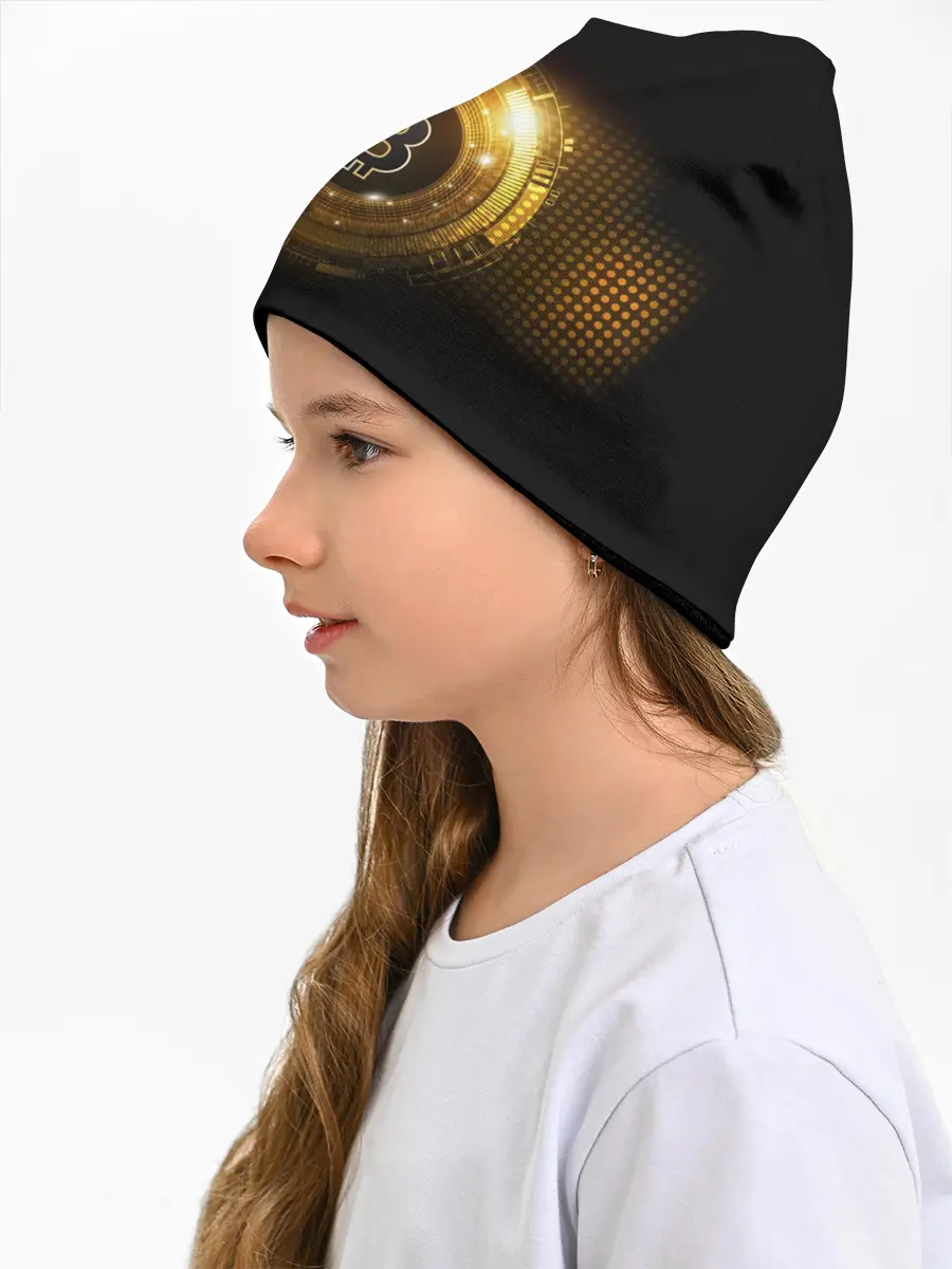 Детская шапка / BITCOIN | КРИПТОВАЛЮТА