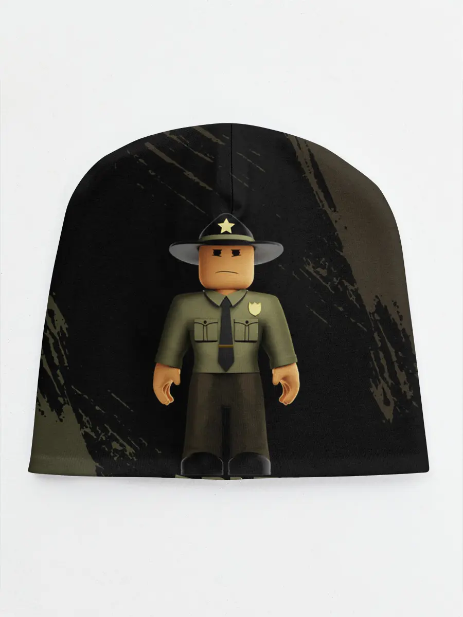 Детская шапка / ШЕРИФ | РОБЛОКС