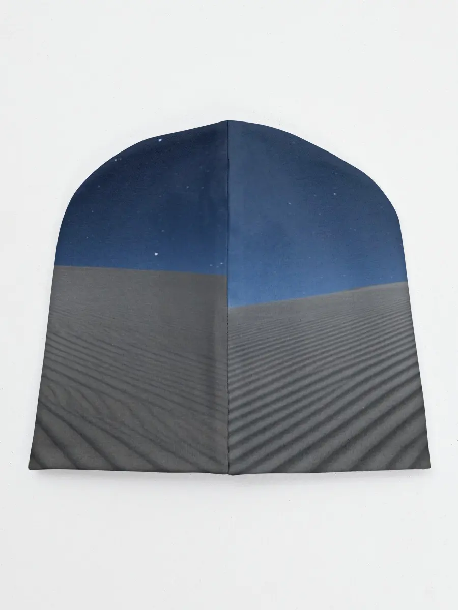 Детская шапка / Пустыня дюна песок ночь