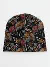 Детская шапка / Цветочный модный узор