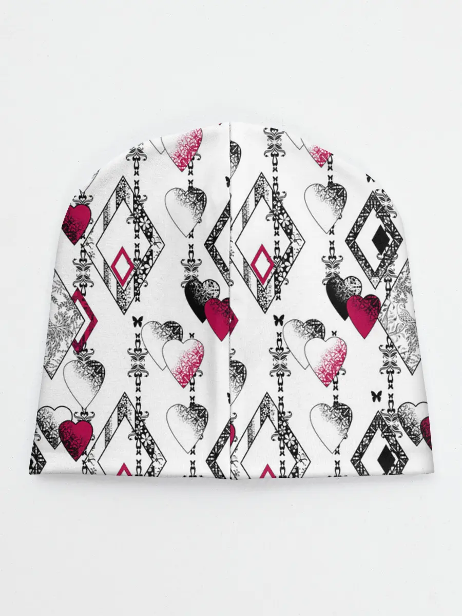 Детская шапка / Абстрактный современный узор