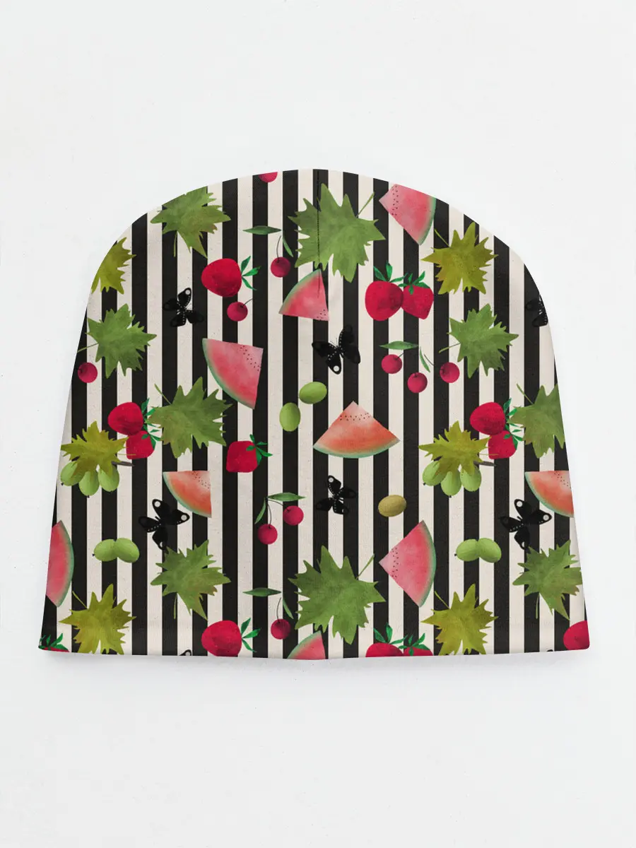 Детская шапка / Ягодно-арбузный микс