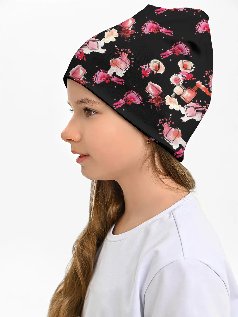 Детская шапка / беспорядочный лак