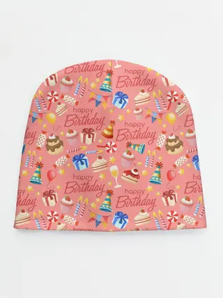 Детская шапка / Happy Birthday