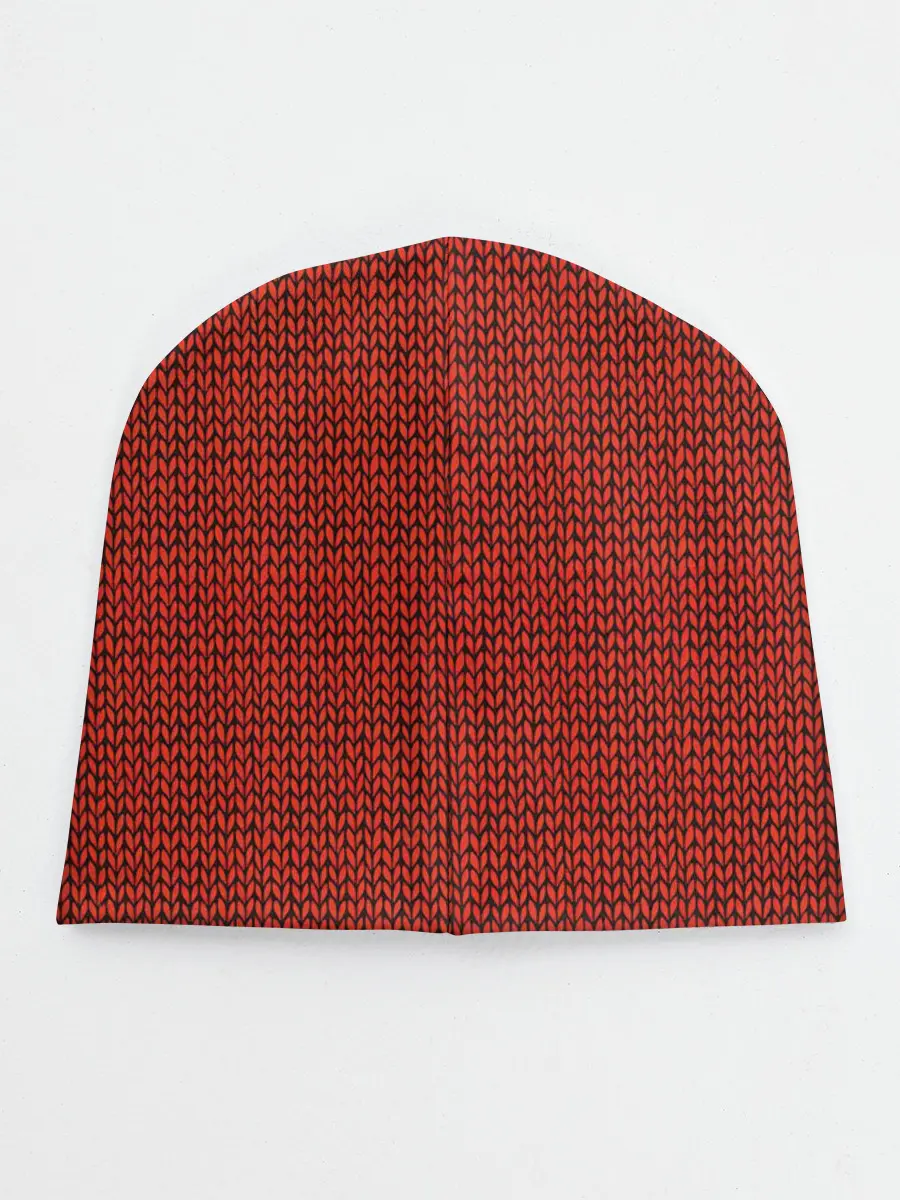 Детская шапка / Красная вязь