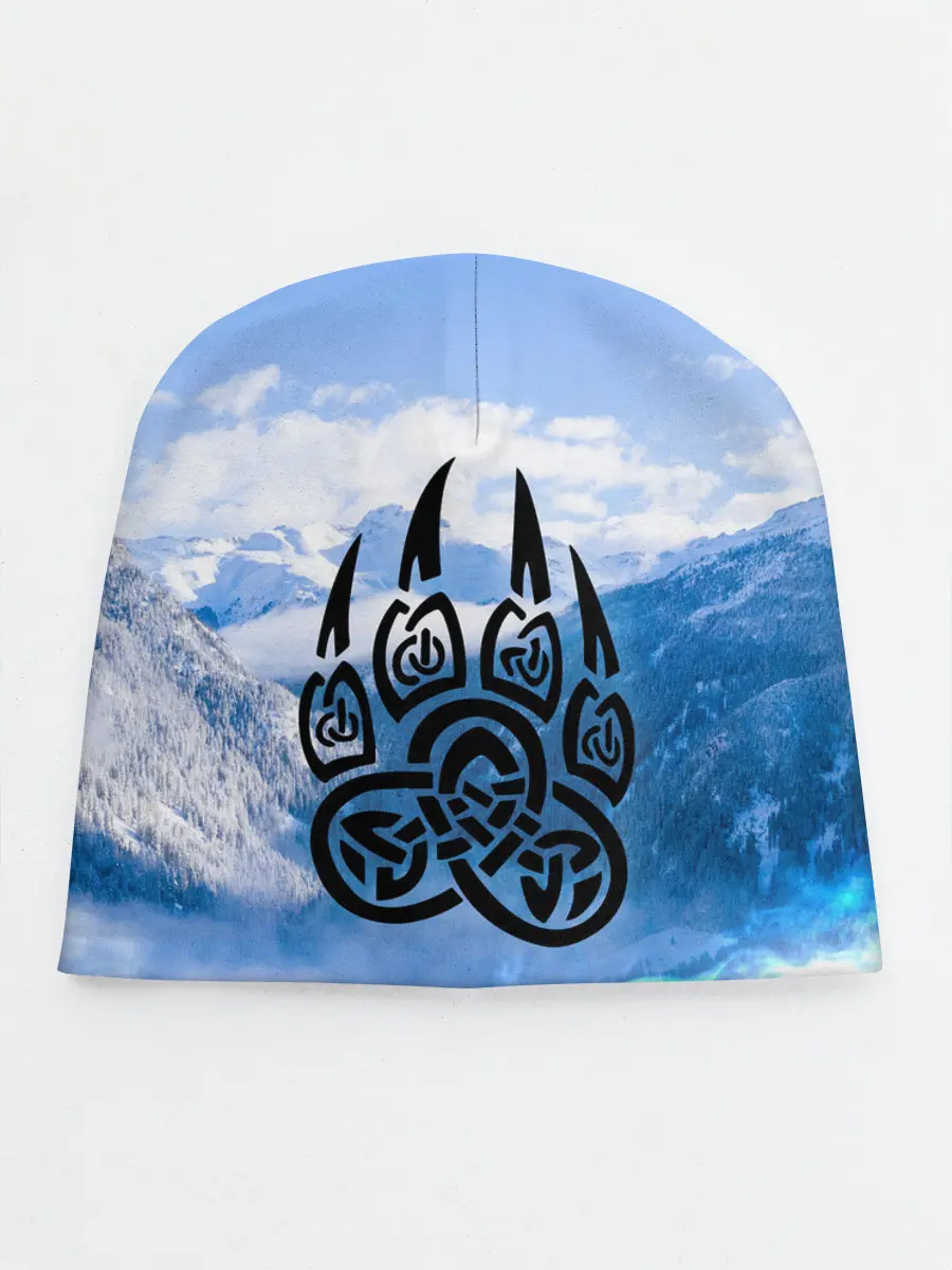 Детская шапка / Печать Велеса | Волчья лапа