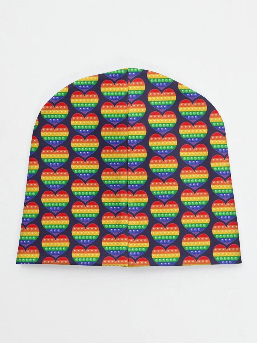 Детская шапка / Большое сердце ПОП-ИТа