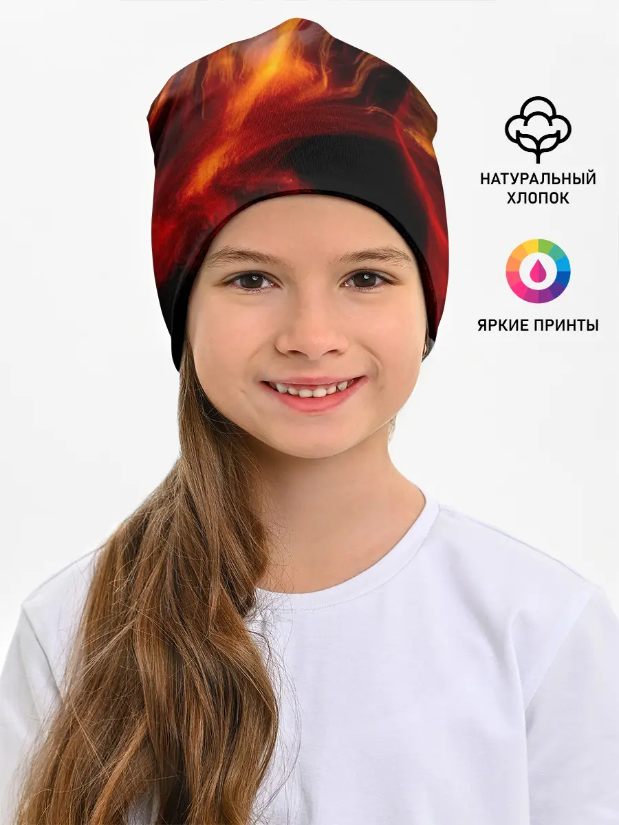 Детская шапка / Fire Girl