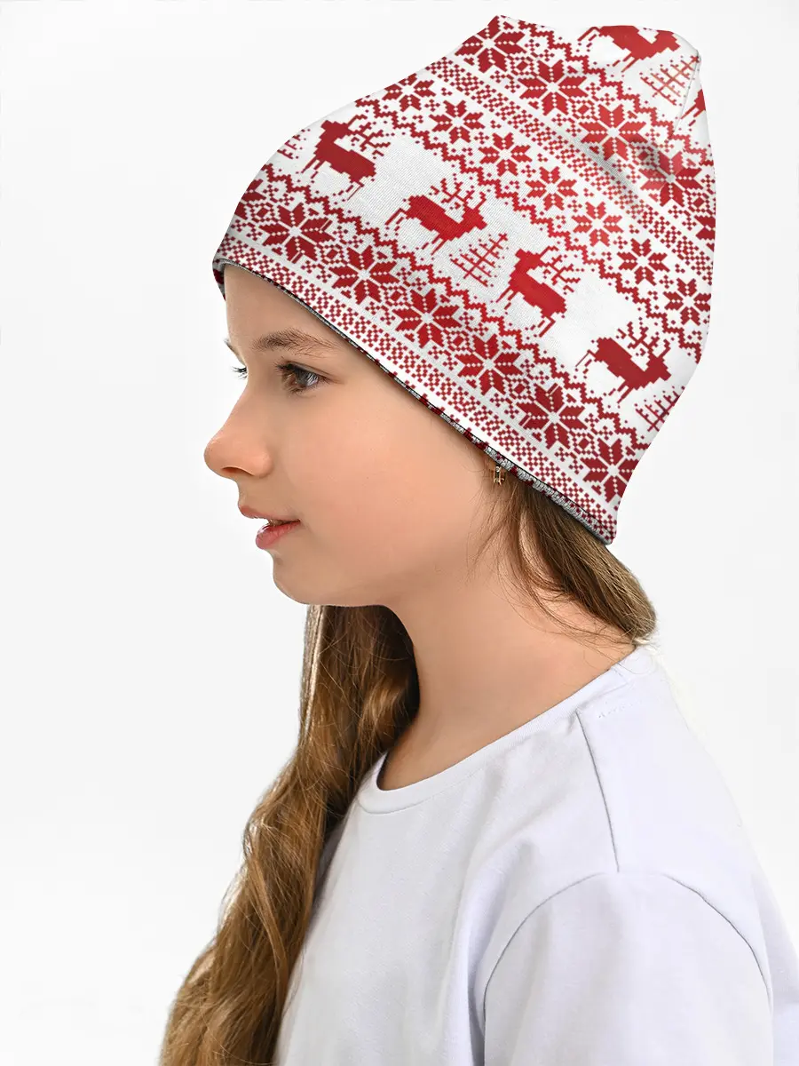 Детская шапка / Зимний лес