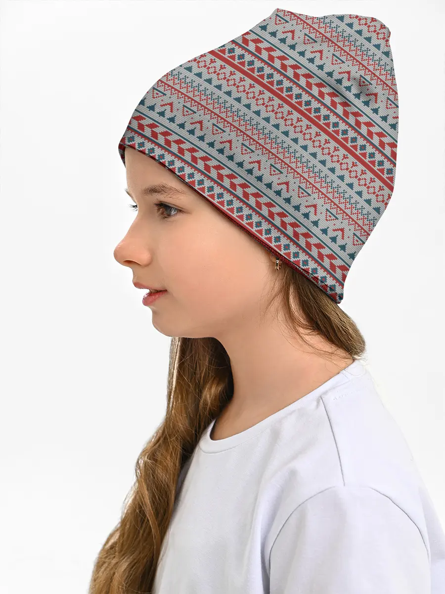 Детская шапка / Скандинавский орнамент