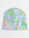 Детская шапка / Разноцветные разводы красок