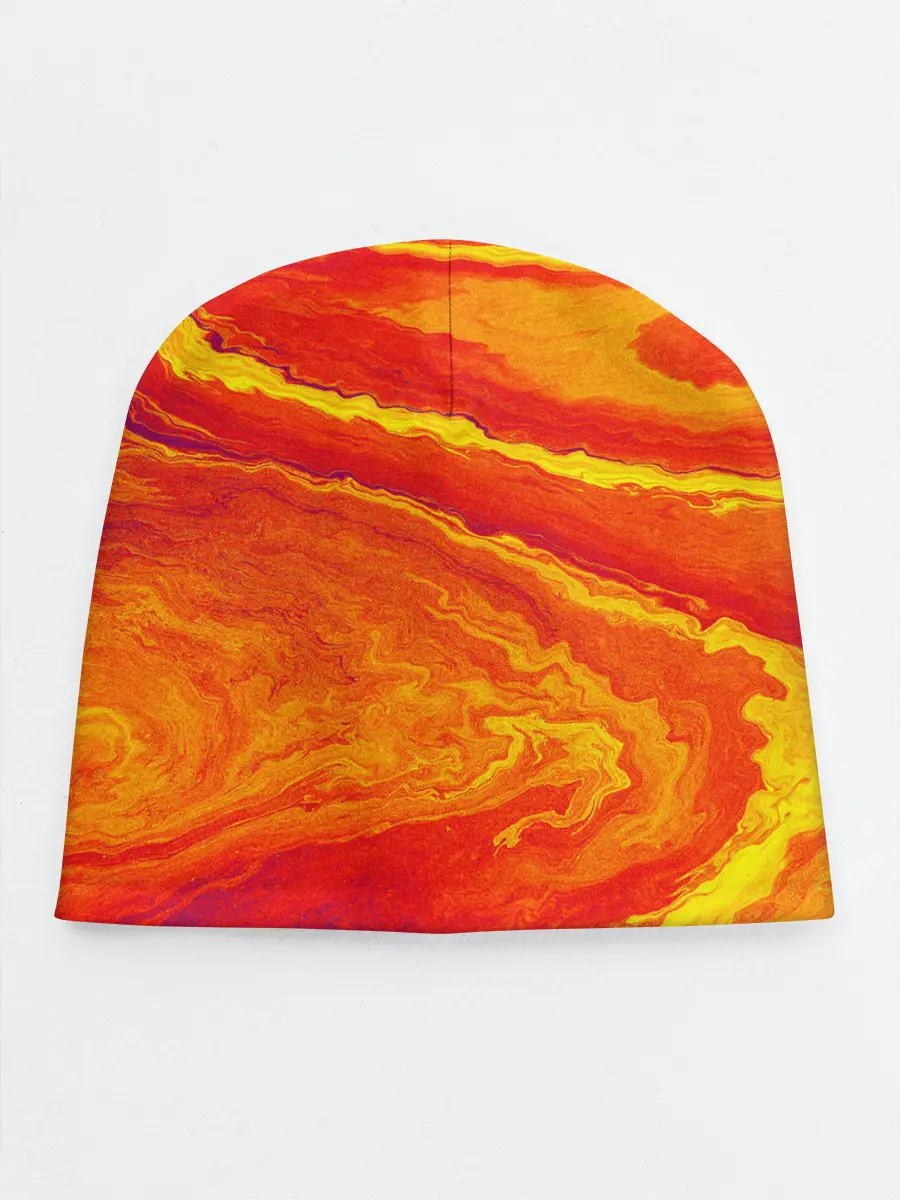 Детская шапка / ПЯТНО ЮПИТЕРА | ОРАНЖЕВЫЙ ГРАНЖ