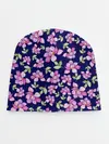 Детская шапка / Акварельные цветы Магнолии
